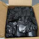 50 55 60 Gallon Trash Bags, 100 Count High Density Garbage Bags, Recycling Trash Can Liners, Sturdy & TearResistant Large Black Bag for Kitchen Yard Outdoor Commercial Use, Lawn Leaf Waste Bags