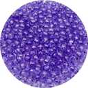 2 x 200PCS 10MM Round Crystal Acrylic Beads Crystal Faceted Beads Spacer Beads for DIY Crafts Jewelry Making, Bracelets Necklaces Wind Chimes Suncatchers Loose Gemstones(61-Purple)