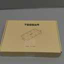 TESSAN Power Strip Surge Protector, Flat Plug Extension Cord with 8 Outlets 3 USB Charger(1 USB C), 1080 Joules Protection, Wall Mountable Charging Station for Home Office School Dorm Room Essentials (Gray)