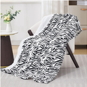 Electric Blanket Twin Size - Reversible Sherpa & Flannel, 62"× 84" Heated Throw Blanket with 6 Heat Settings & 1-12H Timer, Machine Washable, Warm Gift for Women, Tiger