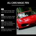 2 x Car Scratch Remover, All Cars Magic Pen, Scratch Remover for Vehicles, Lightweight and Fast,Long-Lasting,Effective Performance, Black Car Paint Scratch Repair 2pcs