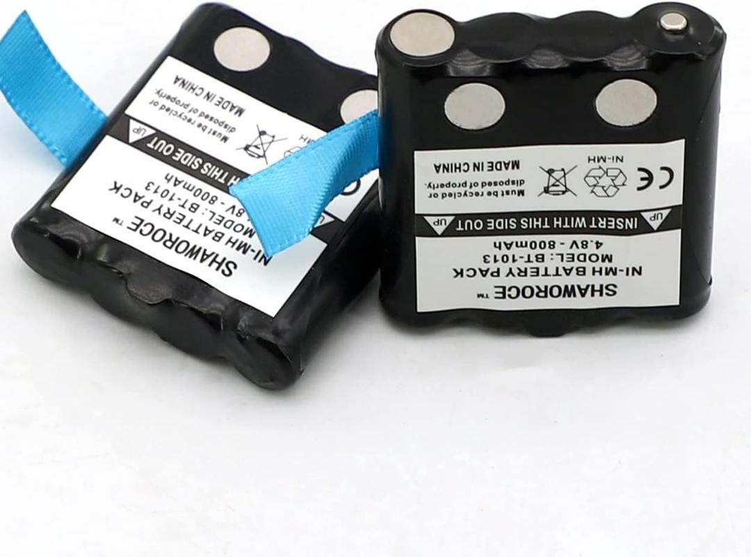 2X 800mAh Ni-MH Battery BP38 BP39 BP40 BT-537 BT-1013 Replacement for Uniden Walkie Talkie Radio GMR635 GMR638 GMR645 GMR648 GMR680 GMRS380 GMR3699 GMR2889 Rechargeable IXNN4002B