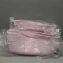 UBBCARE 2 Pack Storage Basket for Shelves, Woven Baskets for Organizing, Durable Organizer Baskets Storage Bins for Bookshelf, Toys, Towels, Clothes, 16''x10"'x7.5''H, Pink