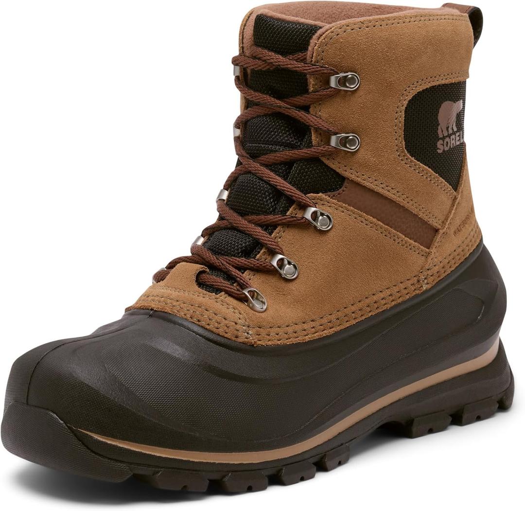 SOREL - Men's Buxton Lace Waterproof Winter Boot (7, Delta/Black)
