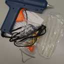 Full Size Hot Glue Gun, 150 Watts with 6 Copper Nozzles Temperature Adjustable Craft Repair Tool Professional Melting Glue Gun DIY Thermo Tool Include 5Pcs Highly Viscous Glue Sticks Luxury Set