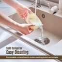 Snackle Box Container | Made with Food-Grade Durable Plastic | 8 Compartment Snack container with lid and Handle | Dishwasher Safe Snackle Box | perfect for Kids, Adults,Traveler and for picnic