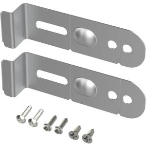 DD94-01002A Dishwasher Assembly Install Kit, Fits for Samsung Dishwashers Mounting Bracket, Replaces AP4450818 2077601 PS4222710 EAP4222710 for Granite or Countertops, 2 Brackets & 6 Screws