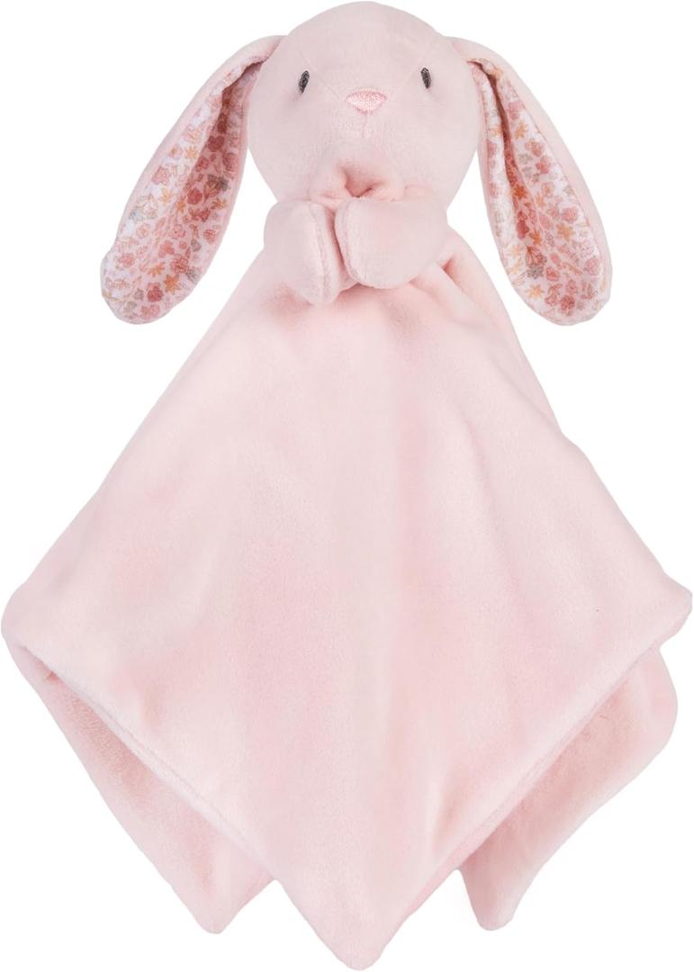 Kids Preferred Carter's Bunny Rabbit Stuffed Animal Security Blanket Soft Yellow Baby Lovey Unisex Lovie Baby Gifts for Newborn Toddler Snuggle Toy