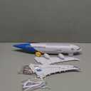 Kidsthrill Airplane Toy with Bump & Go, Flashing Lights & Sounds - For Boys & Girls Age 3-12