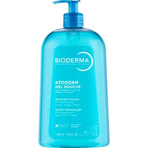 Bioderma - Atoderm - Hydrating Shower Gel - Moisturizing Face and Body Cleanser - Body Wash for Normal to Dry Sensitive Skin (33.8 Fl Oz (Pack of 1))