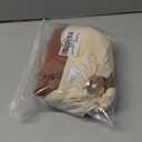 3 Piece Swimsuits for Women Tummy Control Bikini Set with Beach Cover Up Mesh Pants Sexy Tube Tops Swimwear (M)