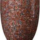 Granite Cemetery Vase for Grave Markers, Headstone Memorial Flower Holder