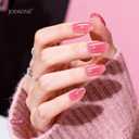 JODSONE 36Pcs Jelly Gel Nail Polish Kit with 4 Functional Gel for All Seasons