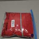 FUAMEY Dog Coat for Dogs,Waterproof Dog Winter Jacket with Harness Built in Puppy Cold Weather Coats Reflective Pet Vest with Zipper Warm Fleece Dogs Snowsuit Windproof Red XXL (XXL(chest:35in))