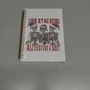 WUCHJ Coastal Beach Christmas Notebook, Ocean Nautical Merry Christmas Journal Gifts for Women, Xmas Holiday Spiral Notebook Journal for Note Taking, 5.5x8.3 Inch