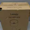 18.1'' Small Modern Touch Lamps for Nightstand Set of 2 with 3 Way Dimmable, Table Lamps for Living Room, Office, Bedside Lamps with Heavy Iron Base, Touch Switch, Bulb Included, Black