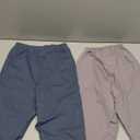 MOEMOE BABY Leakproof Diaper Pants for Potty Training 2 Packs Nighttime Diaper Short for Toddler Boys and Girls, 5-7 Year, Pink (Grey & Blue)