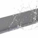 carrotez Silicone Kitchen Sink Splash Guard for Faucet Silicone Water Splash Guard Mat, Quick Suction Setup, Gray(20.5 x 1.8 x 2.75")