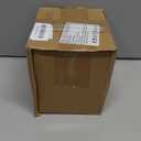 Nefelibata Irish/St. Patrick's Day Green Ceramic Canister Jar - St. Patrick's Day Decor - Lucky Shamrock Canister - Buffalo Plaid Bowknot - Candy Holder - Table Centerpiece - 4.9" H x 3.7" W