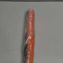 SHACOS Small Round Table Placemats Set of 4 Wedge Placemats Heat Resistant Woven Vinyl Table Mats Wipe Clean (4, Orange)