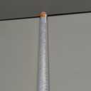 Haton Window Privacy Film, Frosted Glass Privacy Window Clings, Sun Blocking Frosting Opaque Coverings, Static Cling Removable Decorative Stickers for Home Door, Non-Adhesive 17.5" x 78.7" (Pure Wave)