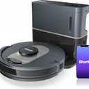 Shark AI Ultra Robot Vacuum, with Ultra Clean, Home Mapping, 30-Day Capacity Bagless Self Empty Base, Perfect for Pet Hair, WiFi, Compatible with Alexa, Black/Silver 