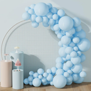 Pack Of 2 DECOCKRAT LightBlue Latex Balloons Kit - 110PCS Party Balloons, 12'' Helium Balloon Set with Ribbon, Perfect for DIY, Birthday, Baby Shower, Wedding, Anniversary & Holiday Decoration