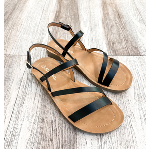 Enfold Sandals - Black - Size  7.5