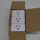 Kasa Smart Plug HS103P3, Smart Home Wi-Fi Outlet Works with Alexa, Echo, Google Home & IFTTT, No Hub Required, Remote Control,15 Amp,UL Certified, White, 3 Count (Pack of 1)