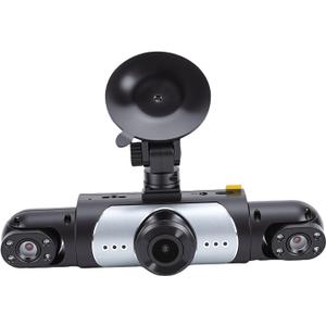 Dash Cam Front and Rear, 1080P 4 Channel Front Rear Inside Left Right Car Dashcam with Sensor Loop Recording Supports WiFi Mobile APP, Support 128GB Max