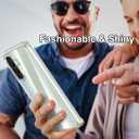 Foluu Slim Fit Case for Samsung Galaxy A36 5G - Transparent Hard PC Back & Soft TPU Bumper, Shockproof Protective Case for Samsung Galaxy A36 5G 2025 (Clear)