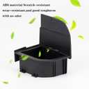 Center Console Organizer for BMW X3 iX3 X4 iX4 M3 2019-2024 Car Hidden Storage Box,BMW X3 X4 M2 M3 i3 328i 330i M4 i4 Accessories ABS Center Console Organizer Storage Box