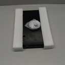 HIEEY 3 Way Mirror for Hair Cutting,360 Trifold Mirror with Height Adjustable Telescoping Hooks,and 5X Magnification,for Makeup, Hair Styling