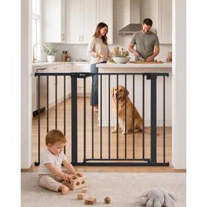 Sekey Baby Gate for Stairs, 30-46" No Drilling Dog Gate Indoor