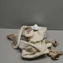 Ergonomic Baby Carrier Newborn to Toddler, Lightweight & Breathable Cotton Infant Carrier for Hands Free Comfort (Off White)