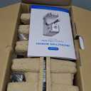 20Bar Espresso Machine, Compact Espresso Maker with Milk Frother, Stainless Steel Coffee Machine for Cappuccino&Latte, 42oz Water Tank, Visible Pressure Gauge, Home&Office, Silver