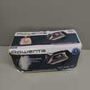 Rowenta Access Stainless Steel Soleplate Steam Iron with Retractable Cord, Powerful Steam Diffusion, Auto-Off and Anti-Drip, 1725 Watts, Black Clothes Iron, DW2459