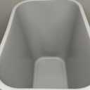 Rubbermaid Commercial Products Wastebasket/Trash Can, 7-Gallon/28-Quart, Gray, Plastic, for Bedroom/Bathroom/Office, Fits Under Desk/Sink/Cabinet, Pack of 12