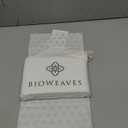 Bioweaves 100% Organic Cotton Breathable Pillow Protectors GOTS Certified with Zipped Closure  Standard, 20 x 26 inches, 2-Pack