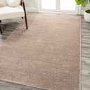 JONATHAN Y SEU100G-3 Haze Solid Low-Pile Indoor Area-Rug Casual Contemporary Solid Traditional Easy-Cleaning Bedroom Kitchen Living Room Non Shedding, 3 ft x 5 ft, Beige (2'11" x 5' (Rectangular))