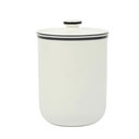 Sur La Table Banded Canister Set - Black - 5.5 x 8 in