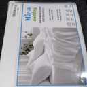 Twin 100% Cotton Bedsheet Set (3Pcs) - Bright White - 400 Thread Count Sateen Weave, Snug Bottom Deep Pocket Fitted Sheet, Fade Resistant & Envelope Closure Pillowcase (Twin, Bright White)