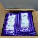 Medline ReadyBath LUXE Extra Thick Adult Bath Wipes, 192 Wipes (8 Wipes, 24 Packs), Unscented, No Rinse Formula with Aloe, Shower Wipes for Sensitive Skin, Hypoallergenic Body Wash Wipes, 8 x 8 Inch