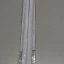 White Tension Curtain Rods18 to 36 Inch,Small Curtain Rods No Drilling,Short Tension Rod,Adjustable Spring Rod for Windows,Door,Closet