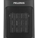 Pelonis 1500-Watt 9 in. Electric Personal Ceramic Space Heater with Thermostat CH1001