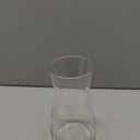 DARENYI Clear Glass Vase for Centerpieces, Home Decor, 8 inch Tall Large Opening Glass Flower Vase for Bouquet, Shelf, Centerpiece, Living Room, Office, Wedding or Gifts