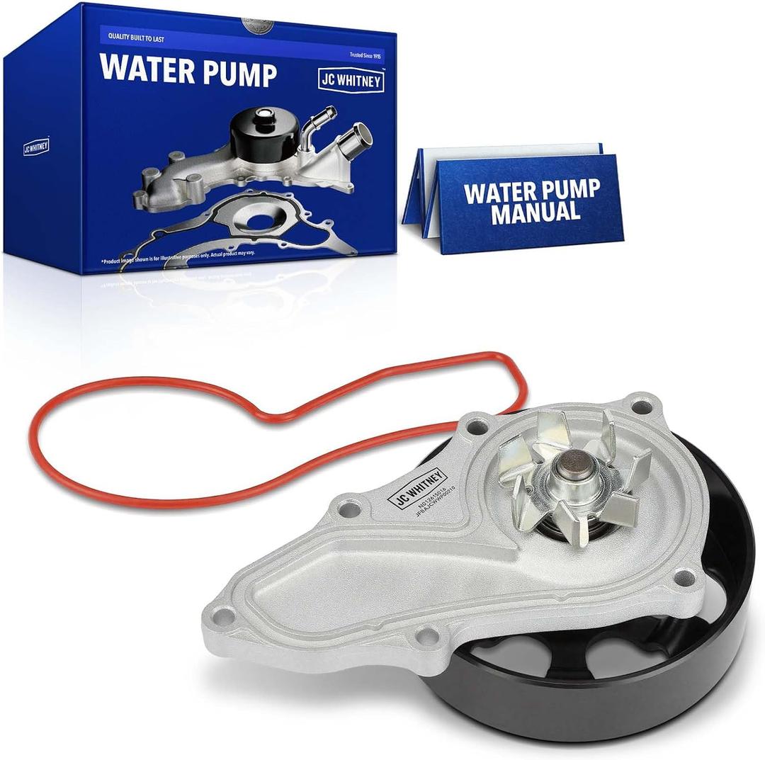 JC Whitney JFBAJCWWP00210 Engine Water Pump with Gasket - Compatible with Honda CR-V 2012, Civic 2012-2015, Acura ILX 2013-2015 - 2.4L