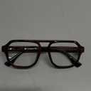 FEISEDY Aviator Blue Light Glasses for Men Women, Retro 70s Style Design TR90 Anti Glare Digital Eyestrain & Daily Wear B0284 (Tortoise)