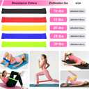 Pilates Ring Kit for Home Workouts, Pilates Equipment Essentials Kit with Magic Circle, Yoga Ring, Resistance Band, Ball, Accessories, Pilates Sets for Women as Fitness Gift (Pink)