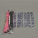 Worthofbest Hotfix Rhinestone Setter, Hot Fix Applicator Tool Bedazzler Kit with rhinestones, Kit, Hot Fixed Wand for Clothes Clothing Fabric Crafts, 5000 Pcs, AB Crystal, Clear, 3 Gems Sizes, Tips